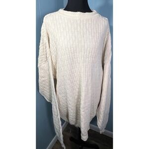 Vintage Bill Blass Knit Sweater Men's Size 2XLT 90s Winter Grunge Cozy Grandpa